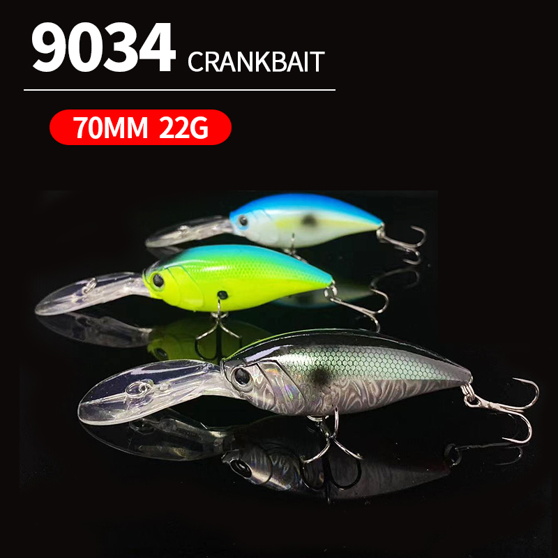 Fishing Lure Jerkbait - Przynęta typu crankbait, głęboko nurkująca, 75