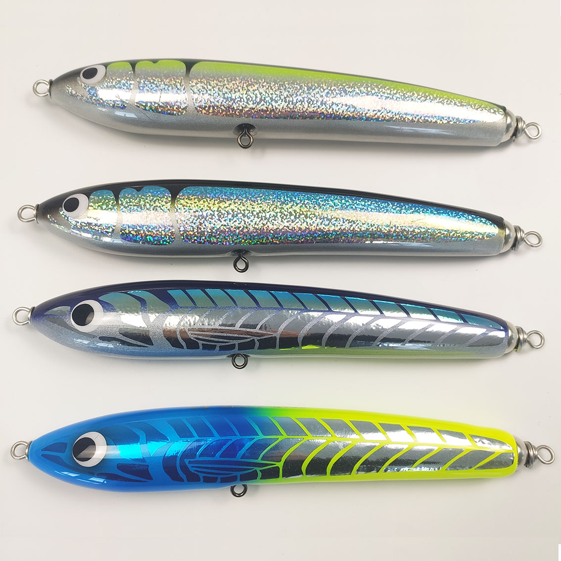 Fishing Lure Spoon - Hayabusa Carpenter Wood Floating Popper Stickbait