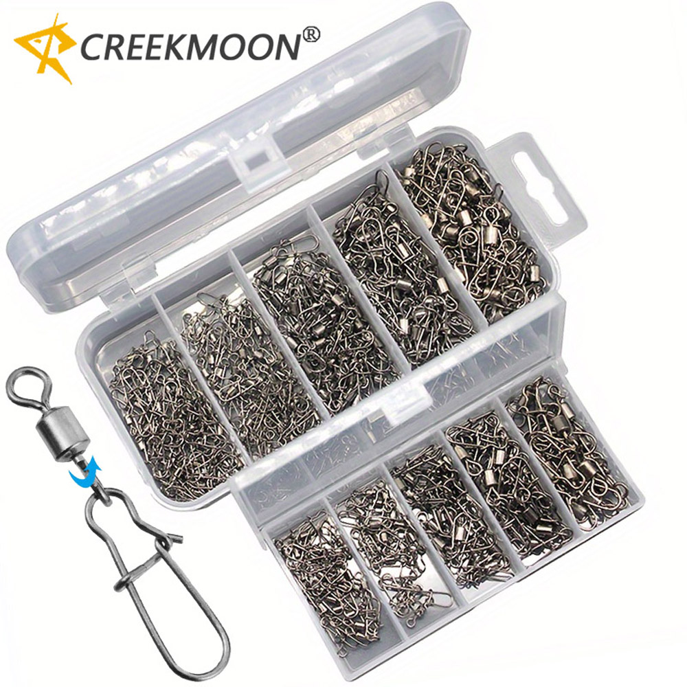 Fishing Lure Kit - Zestaw 95/210 szt. łączników wędkarskich, zestaw