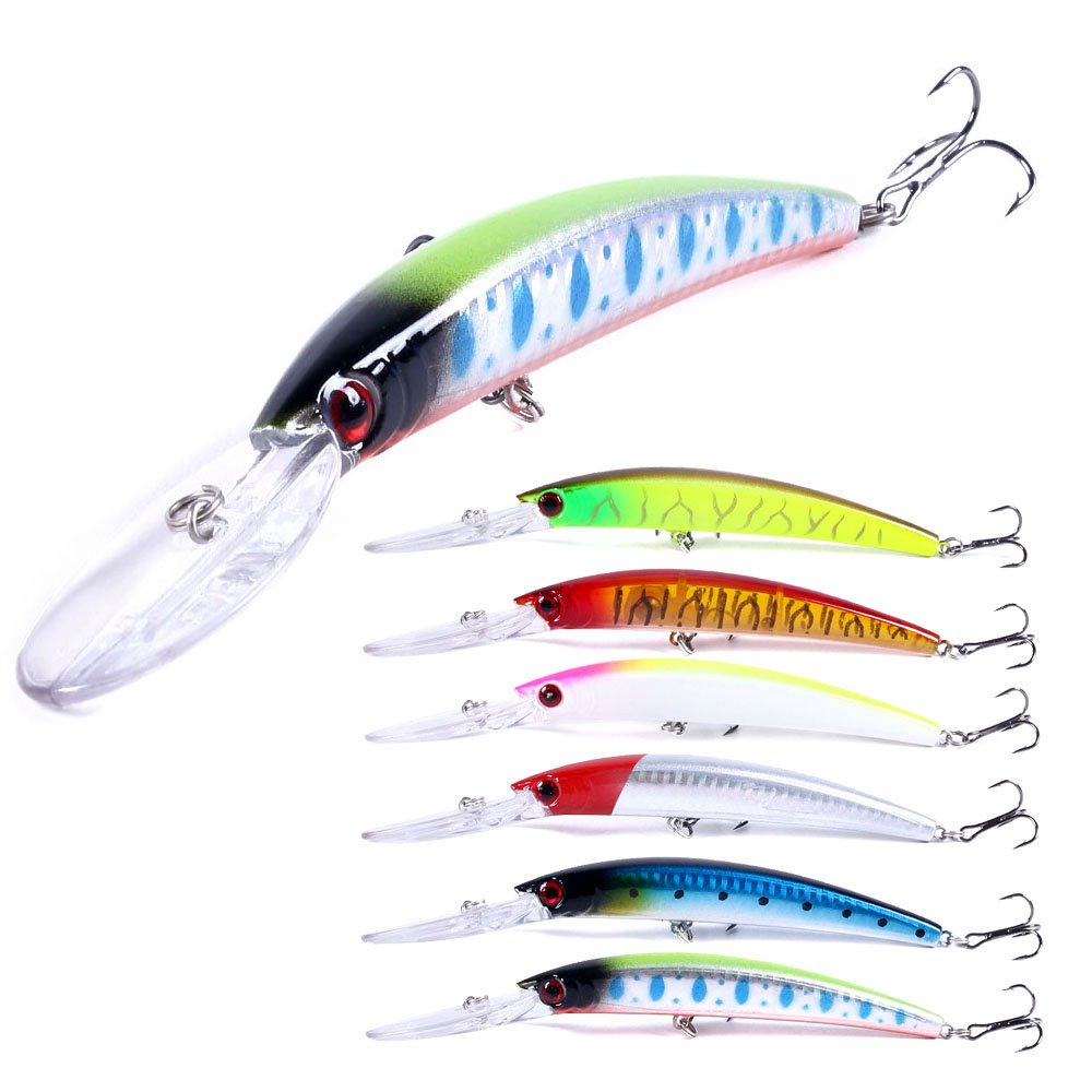 Fishing Lure Spoon - 1 sztuk 15cm 15g głębokie nurkowanie