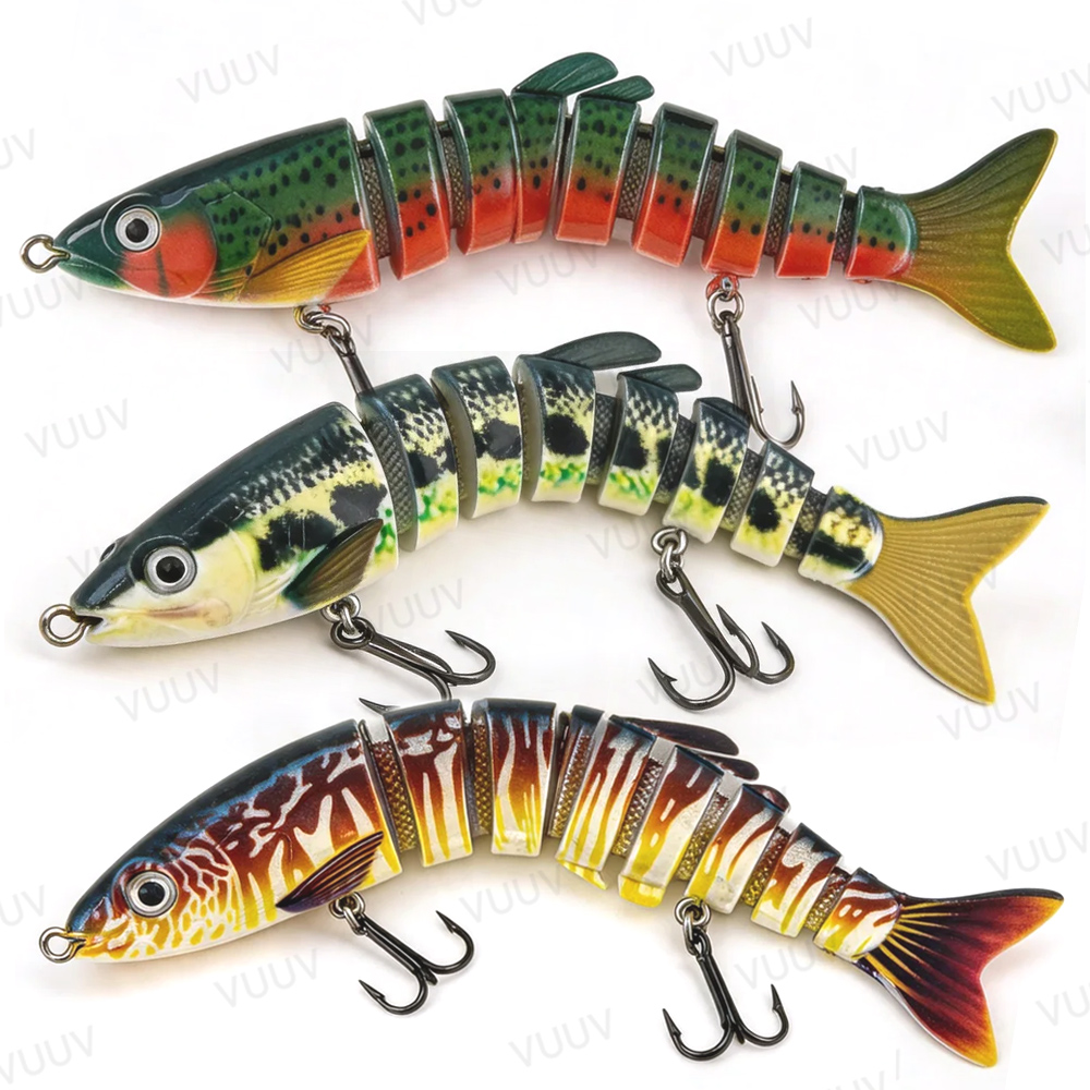 Fishing Lure Swimbait - 100 szt. Przynęt Wędkarskich na Okonia,