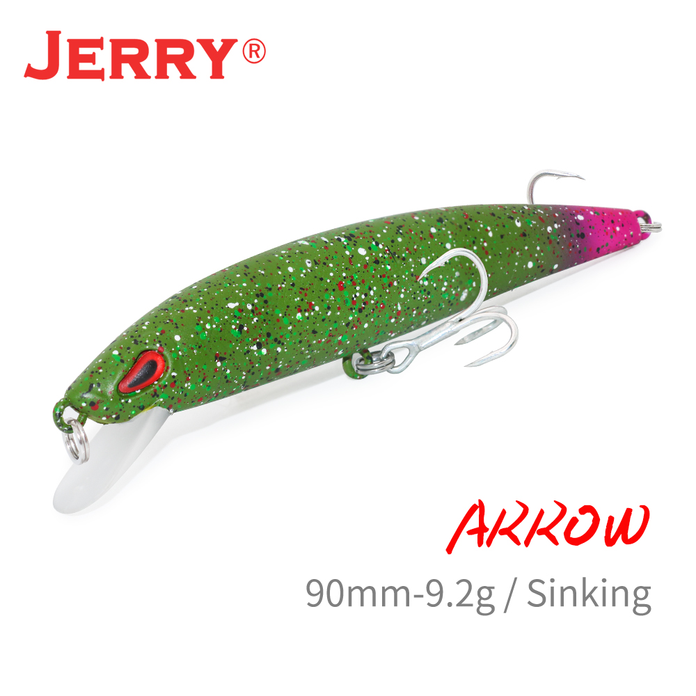 Fishing Lure Jerkbait - Jerry Arrow Sinking Casting Trolling przynęta