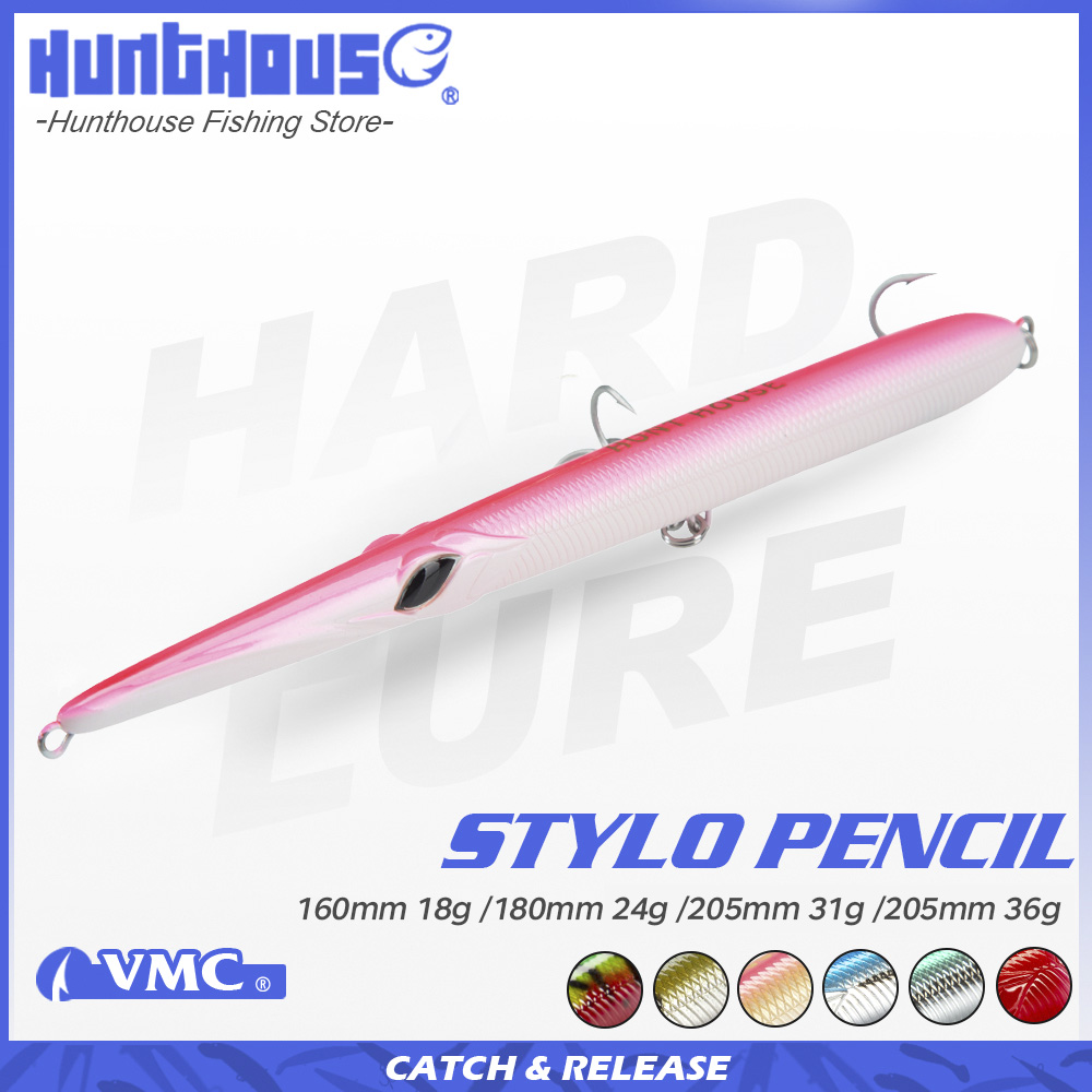 Fishing Lure Spoon - Hunthouse Stylo 160/180/205mm 18/24/31/36g Przynęta spinningowa