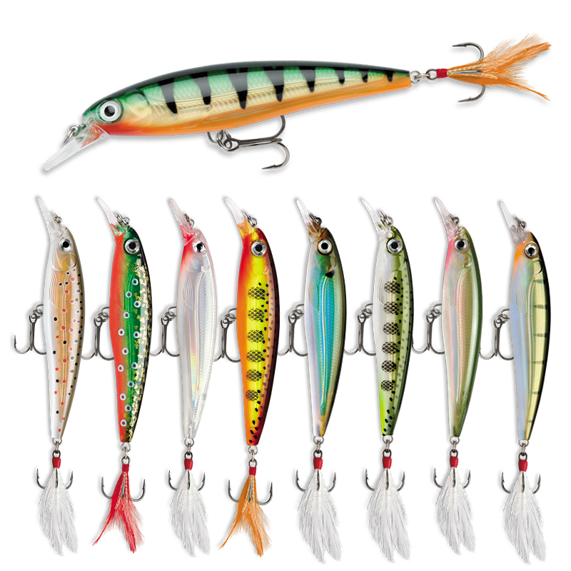 Fishing Lure Jerkbait - Pływające przynęty Minnow 70mm 7.2g woblery