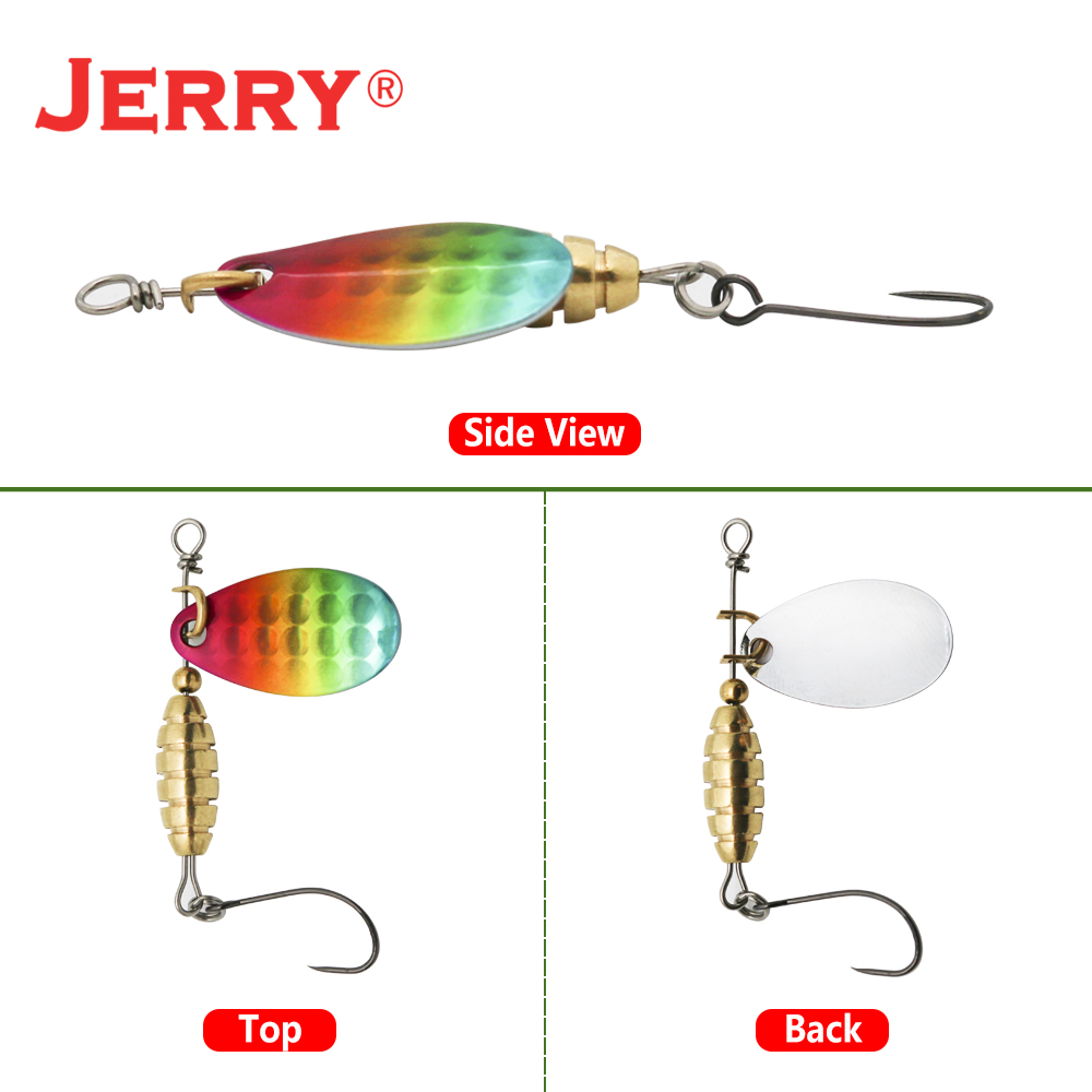 Jerry Spear spinner bait metal – Fishing Lure Spoon recenzja i cena