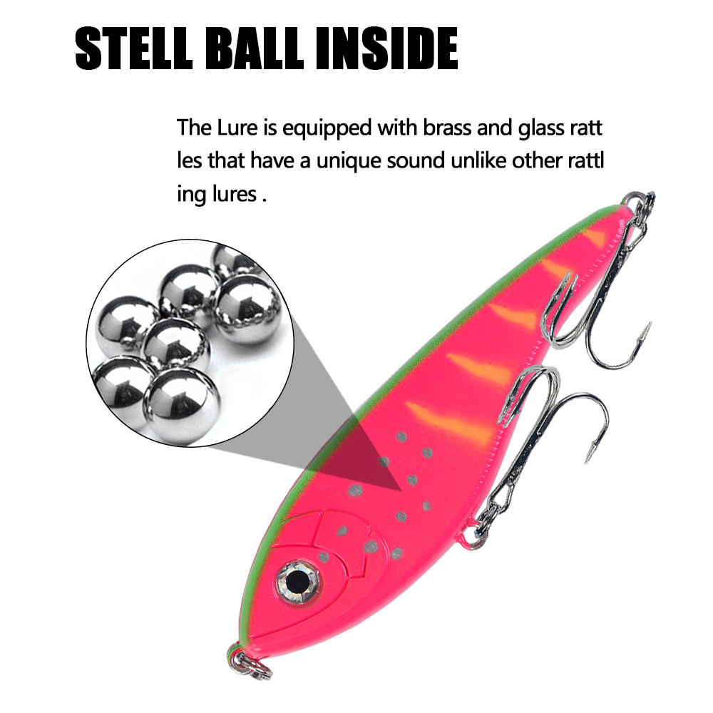 Głośny dźwięk Jerkbait 10.5cm  – Fishing Lure Jerkbait recenzja i cena