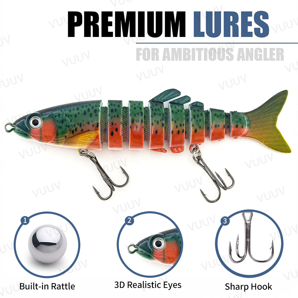 100 szt. Przynęt Wędkarskich n – Fishing Lure Swimbait recenzja i cena