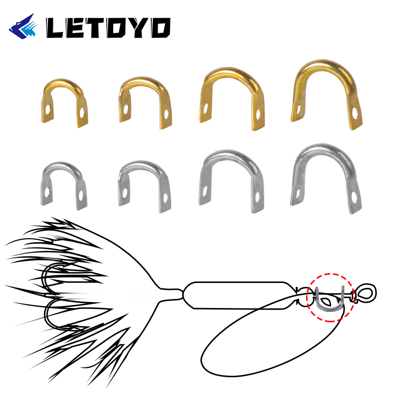 LETOYO 100 sztuk składane prze – Fishing Lure Spoon recenzja i cena