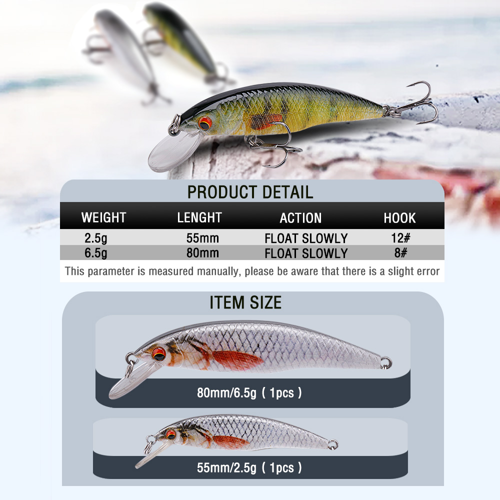 GOBASS Jerkbait polowanie przy – Fishing Lure Jerkbait recenzja i cena