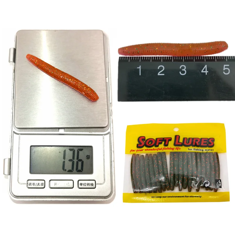Nowe 20 sztuk miękkie przynęty – Fishing Lure Crankbait recenzja i cena