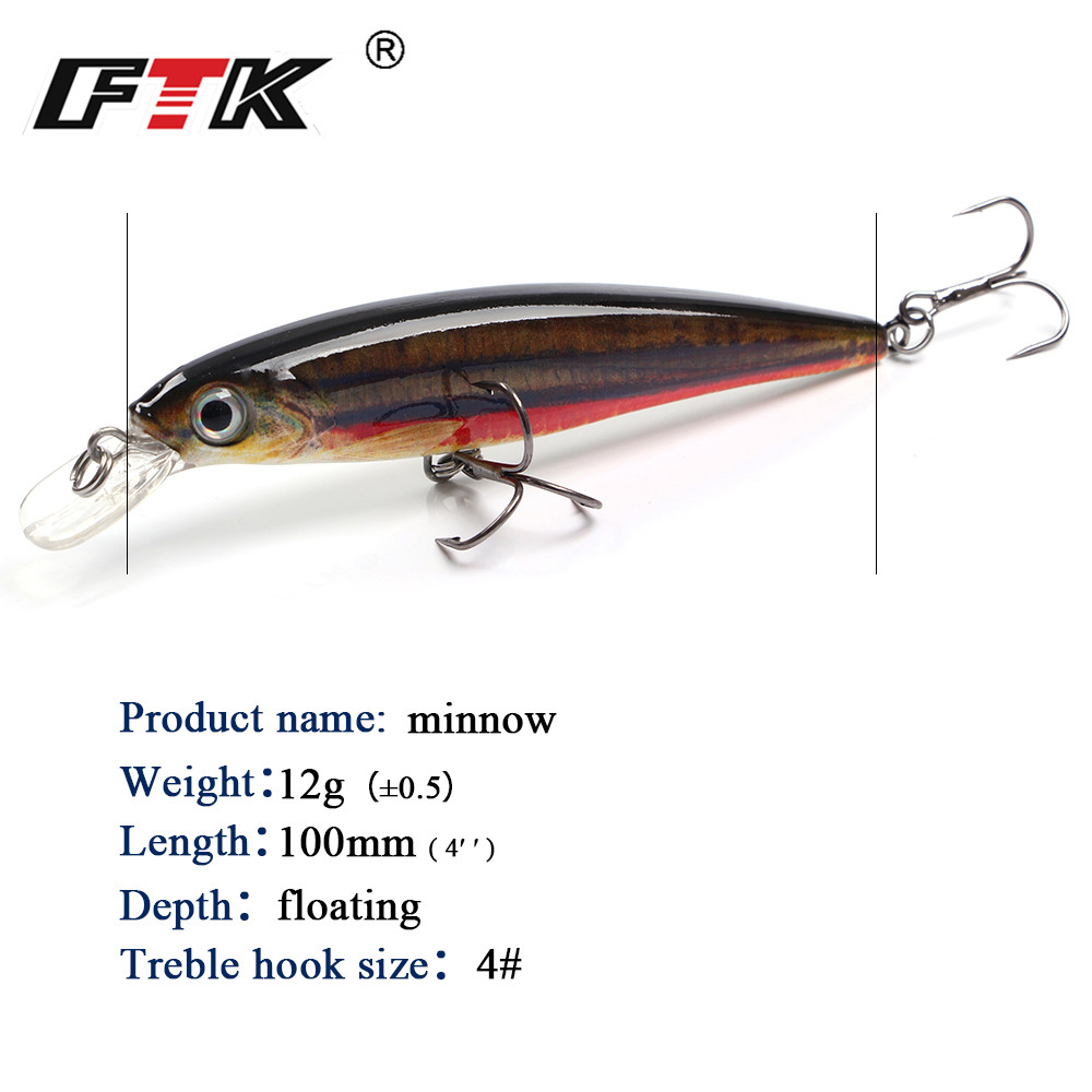 FTK 1szt Minnow Fishing Lure L – Fishing Lure Crankbait recenzja i cena