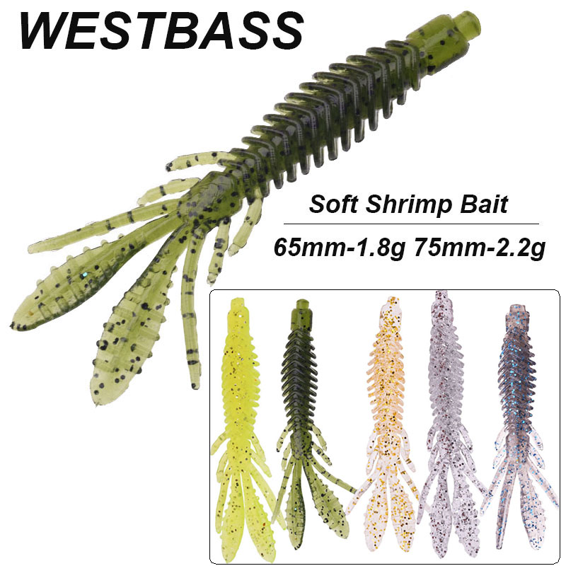 WESTBASS 5 sztuk miękkie przyn – Fishing Lure Swimbait recenzja i cena