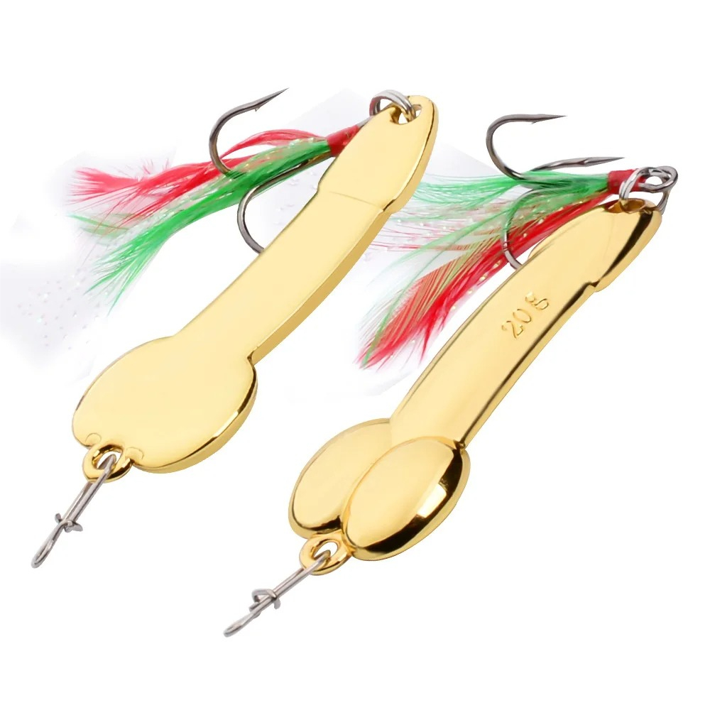 Metalowa łyżka w kształcie pen – Fishing Lure Spoon recenzja i cena