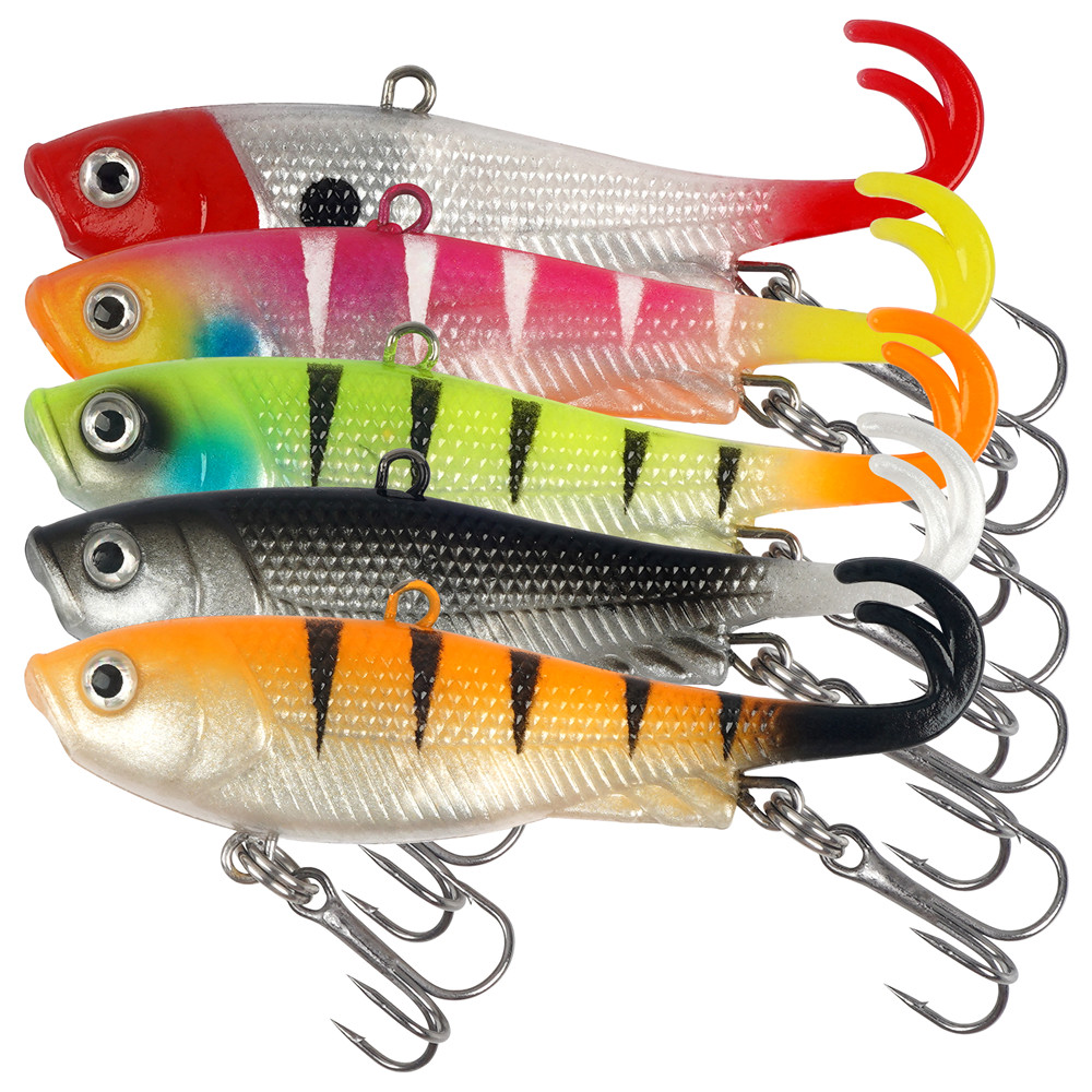 5 szt. Gotowych przynęt jigowy – Fishing Lure Swimbait recenzja i cena