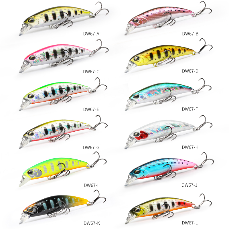 TSURINOYA Sinking Minnow 60S P – Fishing Lure Jerkbait recenzja i cena