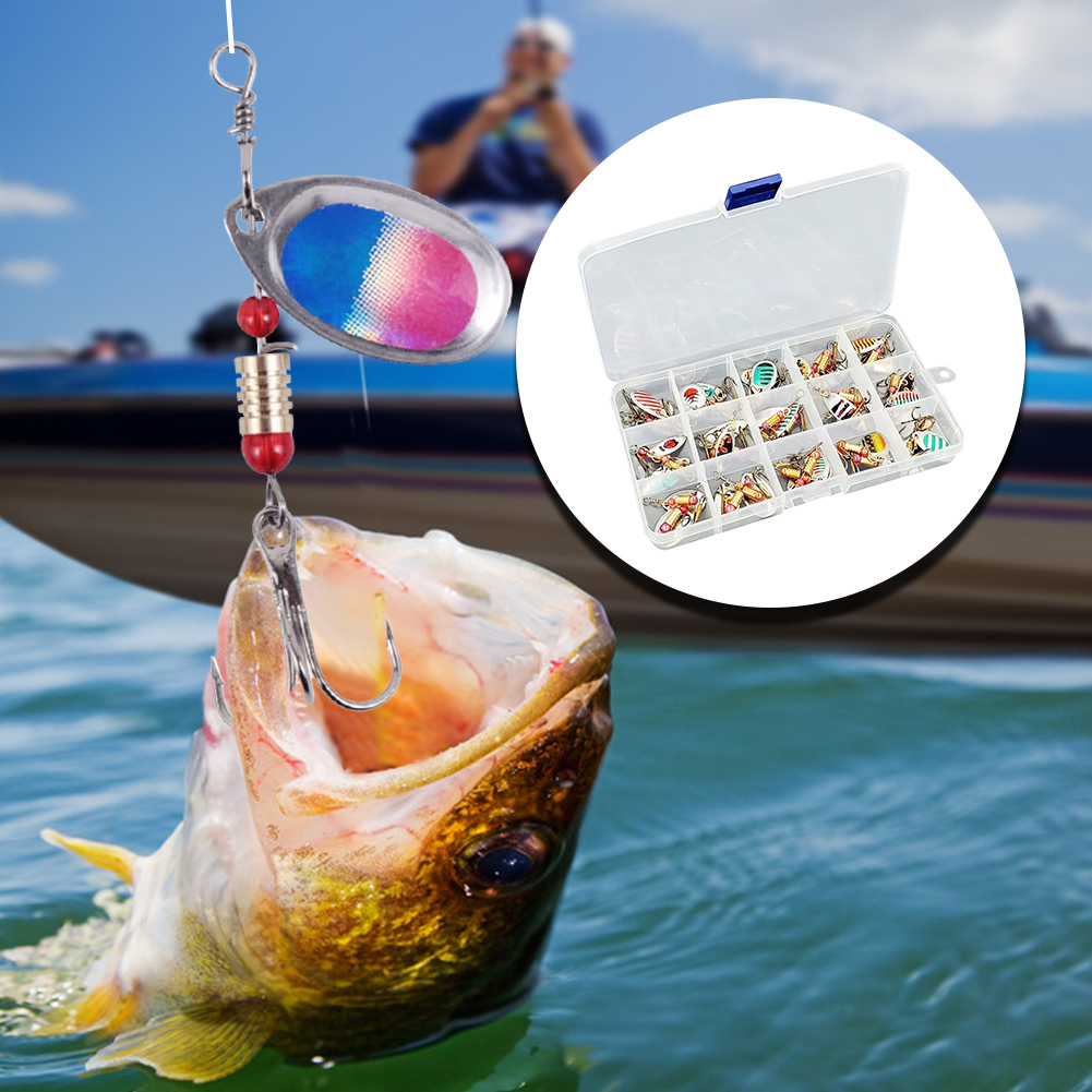 30 szt. Metalowych Przynęt Wob – Fishing Lure Spoon recenzja i cena